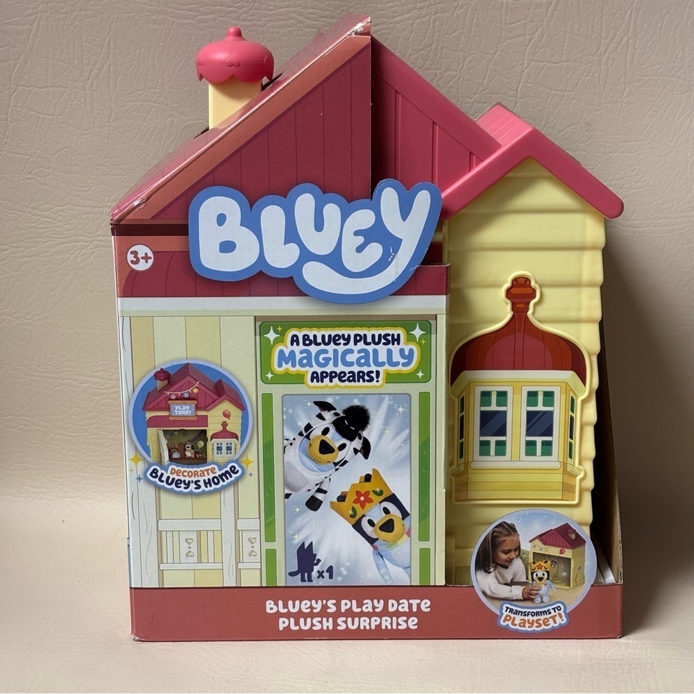 Bluey's Play Date Plush Surprise - Find Your Favorite Bluey Plush,